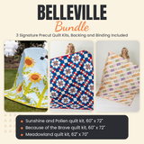 Belleville Bundle - Sunshine and Pollen, Because of the Brave and Meadowland quilts - photo 1 of 19 - The Fabric Hut