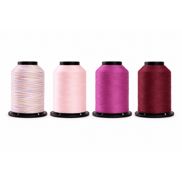 Finesse Classic Quilting Thread Bundle - Berry Garden - 4 x 1100 Yards - photo 2 of 2 - The Fabric Hut