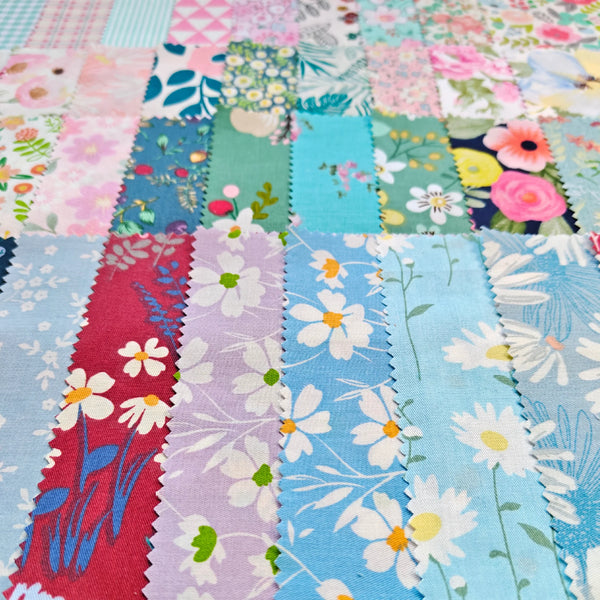 Chandelier Quilt Bundle - Blossom Breeze Collection - Beginner - 50" x 60" Finished