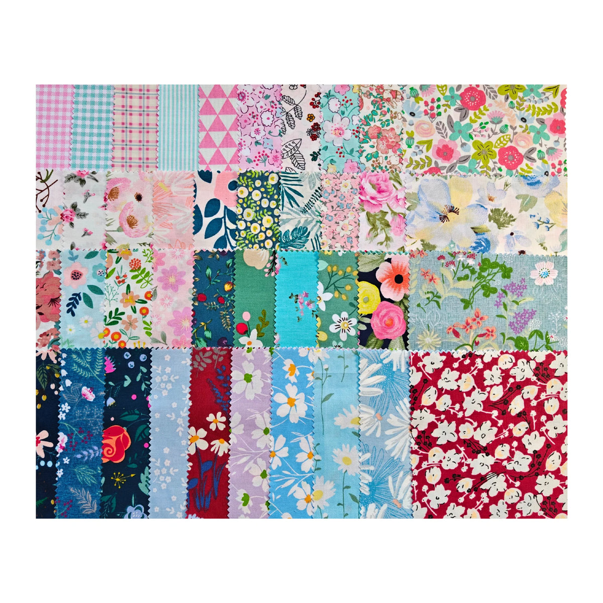 Chandelier Quilt Bundle - Blossom Breeze Collection - Beginner - 50" x 60" Finished