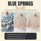 Blue Springs Bundle - Wild Reflections, Garden Gate and Meadowland quilts - photo 1 of 19 - The Fabric Hut