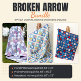 Broken Arrow Bundle - Floral Patchwork, Prairie Posies and Heartland Home quilts - photo 1 of 18 - The Fabric Hut
