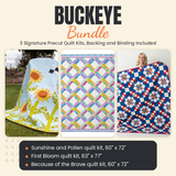 Buckeye Bundle - Sunshine and Pollen, First Bloom and Because of the Brave quilts - photo 1 of 19 - The Fabric Hut