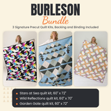 Burleson Bundle - Stars at Sea, Wild Reflections and Garden Gate quilts - photo 1 of 19 - The Fabric Hut