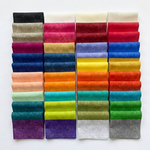 Charm-pack 42pcs - 5" Square Precuts - Canvas - Assorted Colors by Northcott