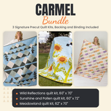 Carmel Bundle - Wild Reflections, Sunshine and Pollen and Meadowland quilts - photo 1 of 19 - The Fabric Hut