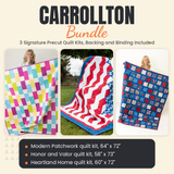 Carrollton Bundle - Modern Patchwork, Honor and Valor and Heartland Home quilts - photo 1 of 17 - The Fabric Hut