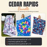 Cedar Rapids Bundle - Floral Patchwork, Pool Party and Heartland Home quilts - photo 1 of 18 - The Fabric Hut