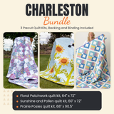 Charleston Bundle - Floral Patchwork, Sunshine and Pollen and Prairie Posies quilts - photo 1 of 19 - The Fabric Hut