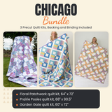 Chicago Bundle - Floral Patchwork, Prairie Posies and Garden Gate quilts - photo 1 of 19 - The Fabric Hut