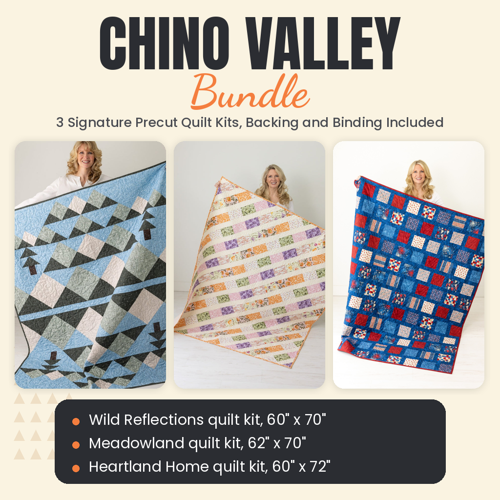 Chino Valley Bundle - Wild Reflections, Meadowland and Heartland Home quilts - photo 1 of 18 - The Fabric Hut
