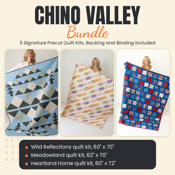 Chino Valley Bundle - Wild Reflections, Meadowland and Heartland Home quilts - photo 1 of 18 - The Fabric Hut