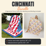 Cincinnati Bundle - Honor and Valor and Meadowland quilts - photo 1 of 13 - The Fabric Hut