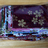 Crimson Garden Collection mini strips fabrics