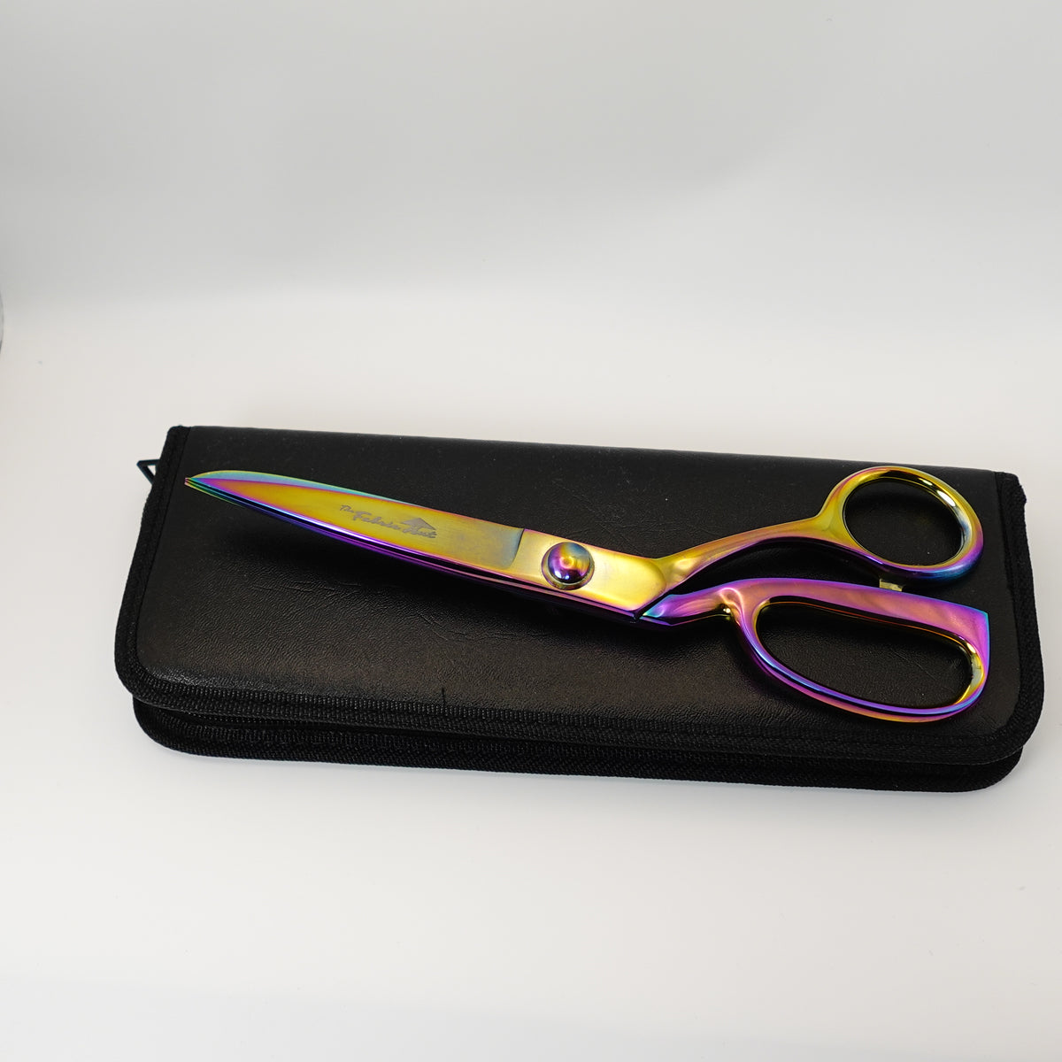 The Fabric Hut 9.5" Heavy Duty Titanium-Coated Razor Edge Quilting Scissors