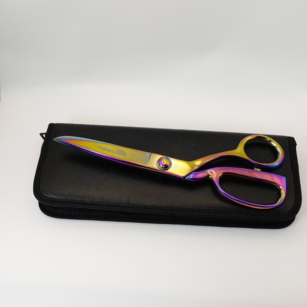 The Fabric Hut 9.5" Heavy Duty Titanium-Coated Razor Edge Quilting Scissors