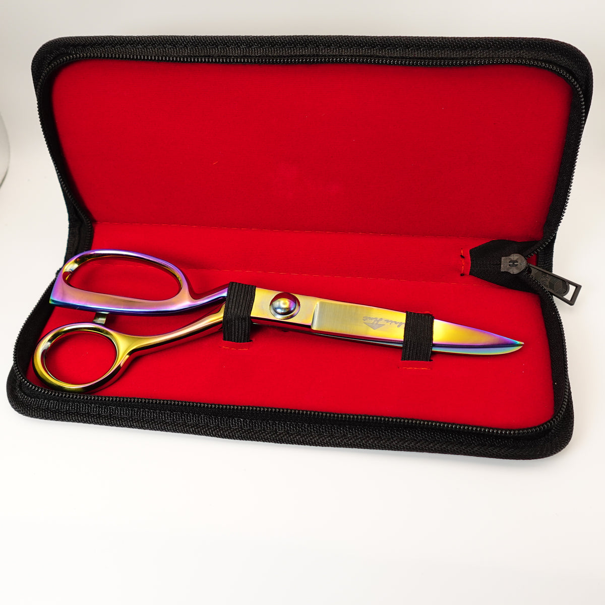 The Fabric Hut 9.5" Heavy Duty Titanium-Coated Razor Edge Quilting Scissors