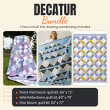 Decatur Bundle - Floral Patchwork, Wild Reflections and First Bloom quilts - photo 1 of 19 - The Fabric Hut