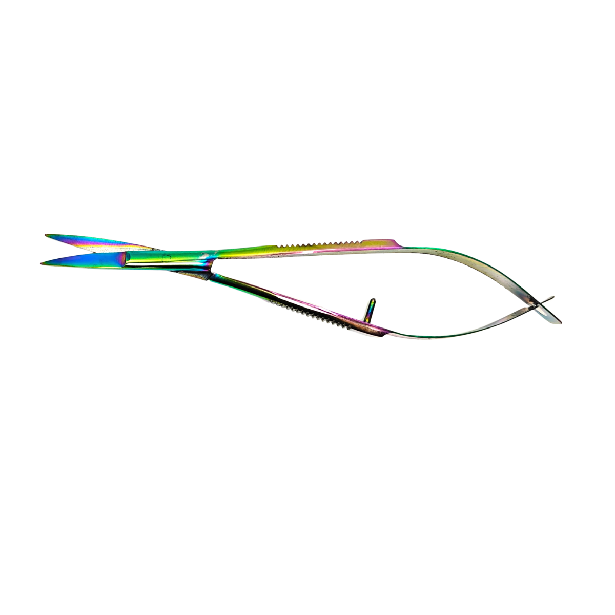 Thread Snips, Spring Loaded Micro Serrated Curved Blade - 2 Units - Spring Loaded Thread Snips - photo 3 of 3 - The Fabric Hut