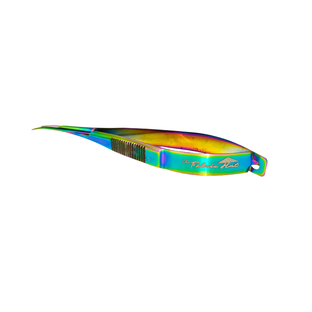 The Fabric Hut EZ Snip Titanium-Coated Micro Curved Blade Thread Snips - Spring-Action for Effortless Cutting