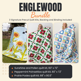 Englewood Bundle - Sunshine and Pollen, Peppermint Poinsettias and Prairie Posies quilts - photo 1 of 19 - The Fabric Hut