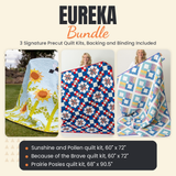 Eureka Bundle - Sunshine and Pollen, Because of the Brave and Prairie Posies quilts - photo 1 of 19 - The Fabric Hut