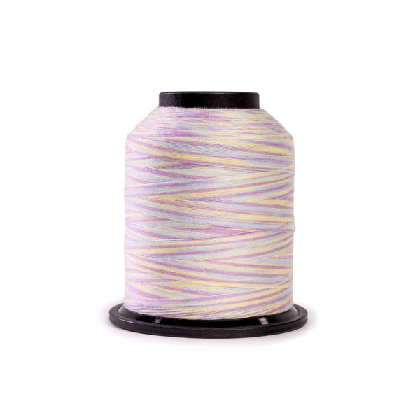 Finesse Classic Variegated Quilting Thread, 50wt Polyester - Raspberry Ice - 1100 Yards - The Fabric Hut