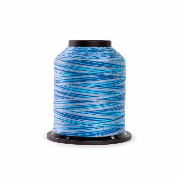 Finesse Classic Variegated Quilting Thread, 50wt Polyester - Winter Market - 1100 Yards - The Fabric Hut