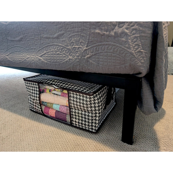 2pcs/set Storage Bags With Window, 50L + 75L