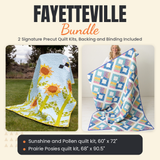 Fayetteville Bundle - Sunshine and Pollen and Prairie Posies quilts - photo 1 of 13 - The Fabric Hut