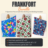 Frankfort Bundle - Pool Party, Peppermint Poinsettias and Heartland Home quilts - photo 1 of 18 - The Fabric Hut