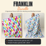 Franklin Bundle - Modern Patchwork and Prairie Posies quilts - photo 1 of 13 - The Fabric Hut