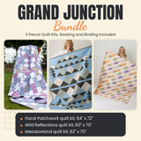 Grand Junction Bundle - Floral Patchwork, Wild Reflections and Meadowland quilts - photo 1 of 19 - The Fabric Hut