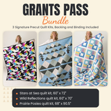 Grants Pass Bundle - Stars at Sea, Wild Reflections and Prairie Posies quilts - photo 1 of 19 - The Fabric Hut