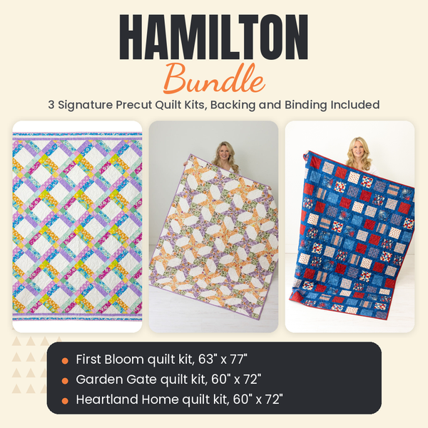 Hamilton Bundle - First Bloom, Garden Gate and Heartland Home quilts - photo 1 of 18 - The Fabric Hut