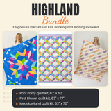 Highland Bundle - Pool Party, First Bloom and Meadowland quilts - photo 1 of 19 - The Fabric Hut