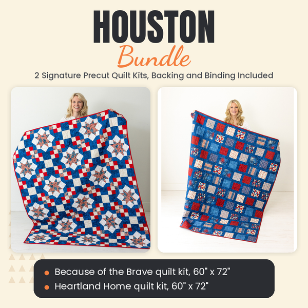Houston Bundle - Because of the Brave and Heartland Home quilts - photo 1 of 12 - The Fabric Hut