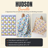 Hudson Bundle - First Bloom, Prairie Posies and Meadowland quilts - photo 1 of 19 - The Fabric Hut