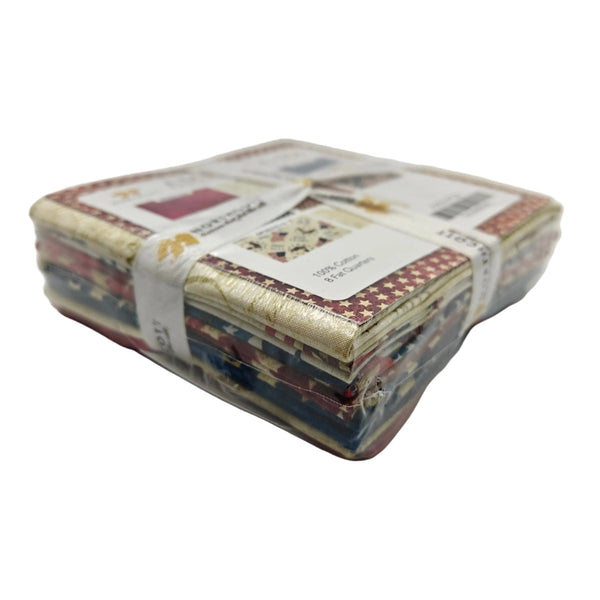 America 250 Bundle - stack of 8 Northcott America 250 fat quarters - The Fabric Hut