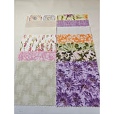 Meadowlands charm pack, 56 precut 5 inch squares from the Flourish collection by FIGO Fabrics