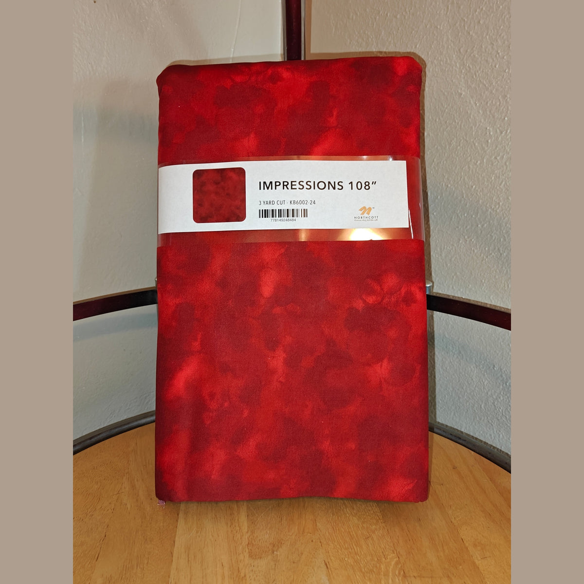Northcott Impressions 108" Wide Backing 3 Yard Cut, Red