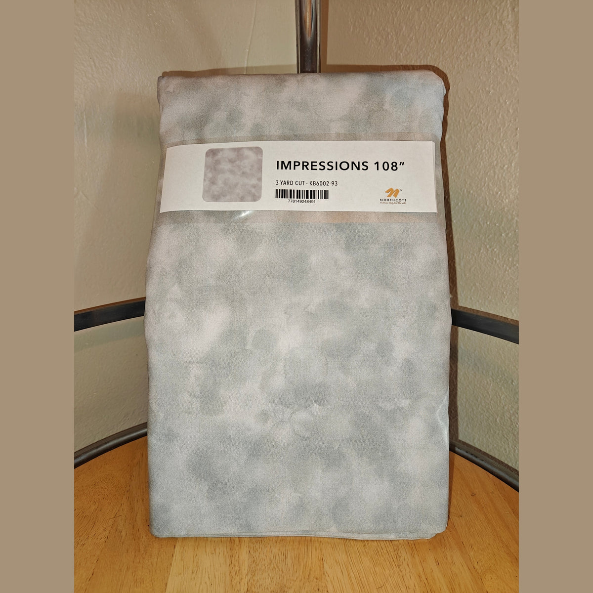 Northcott Impressions 108" Wide Backing 3 Yard Cut, Gray