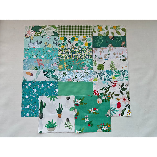 Charm-pack 240pcs - 5" Square Precuts - Morning Mist Collection