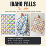 Idaho Falls Bundle - First Bloom, Prairie Posies and Garden Gate quilts - photo 1 of 19 - The Fabric Hut