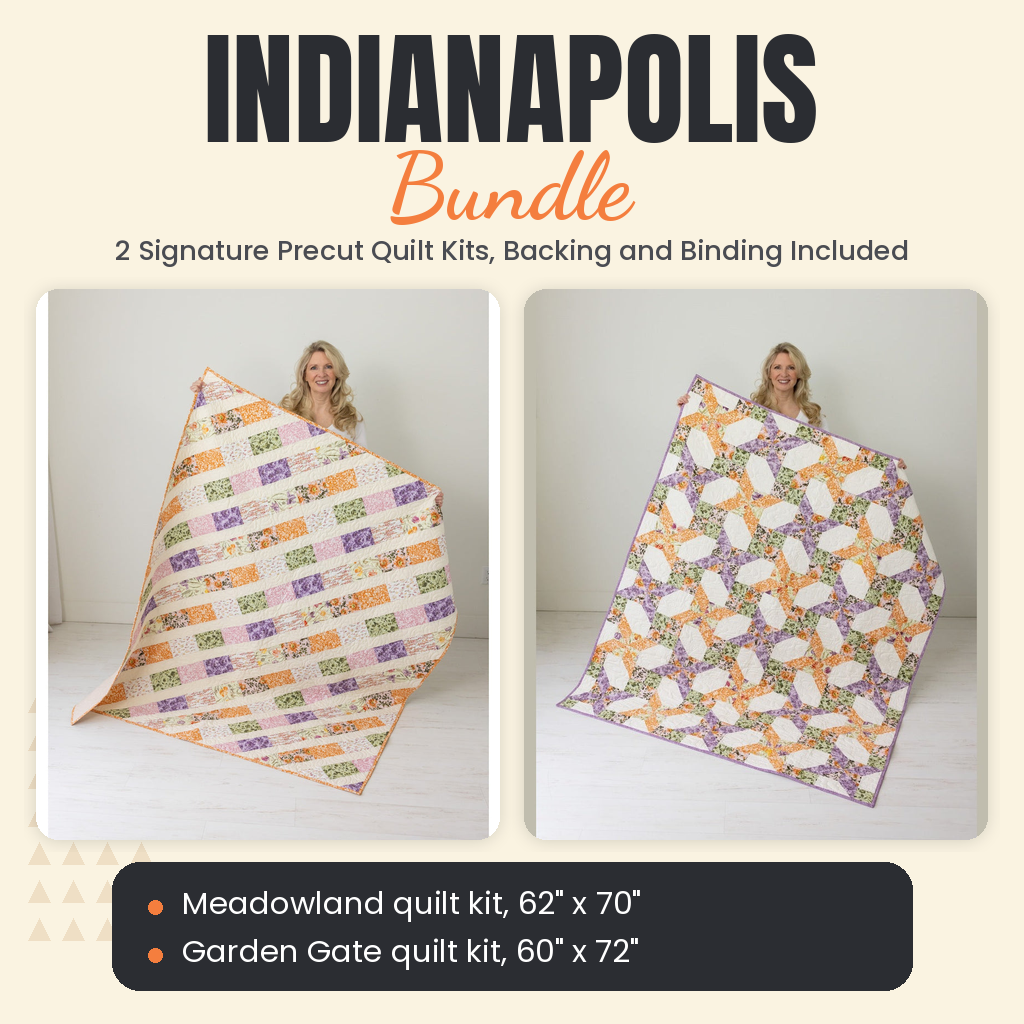 Indianapolis Bundle - Meadowland and Garden Gate quilts - photo 1 of 13 - The Fabric Hut