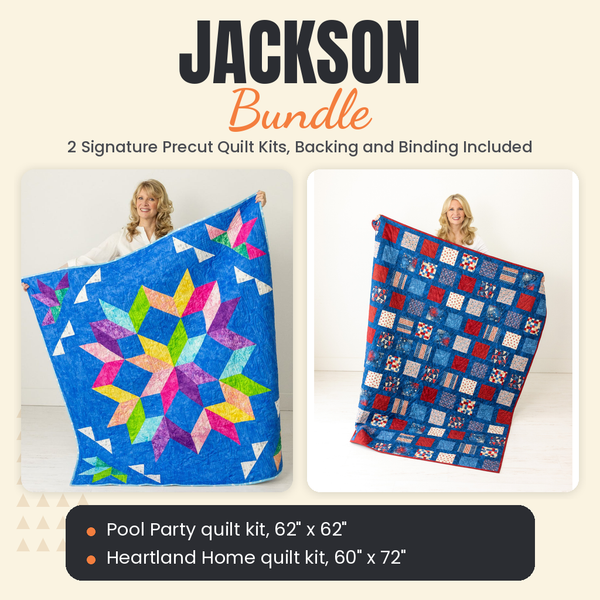 Jackson Bundle - Pool Party and Heartland Home quilts - photo 1 of 12 - The Fabric Hut
