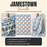 Jamestown Bundle - Wild Reflections, First Bloom and Prairie Posies quilts - photo 1 of 19 - The Fabric Hut
