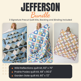 Jefferson Bundle - Wild Reflections, Prairie Posies and Garden Gate quilts - photo 1 of 19 - The Fabric Hut