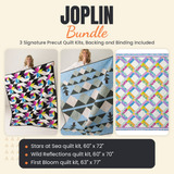 Joplin Bundle - Stars at Sea, Wild Reflections and First Bloom quilts - photo 1 of 19 - The Fabric Hut
