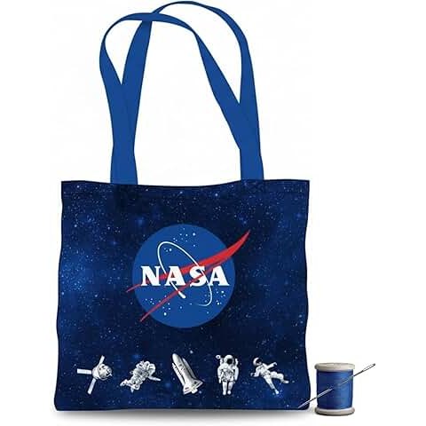 NASA Astronaut DIY Canvas Tote Bag Sewing Kit - 24" x 43" Panel